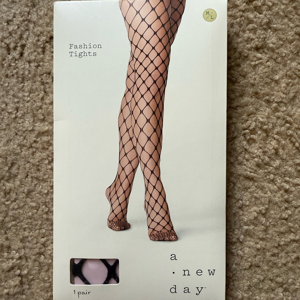 OPEN TO OFFERS!!! a new day Black Diamond Fishnet Tights